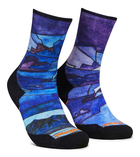 Smartwool Athlete Edition Run Print Crew Socks - Women's