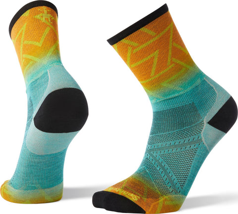 Smartwool PhD® Run Ultra Light Print Crew Socks - Men's