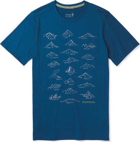 Smartwool Merino Sport 150 Prominent Peaks Tee - Men's