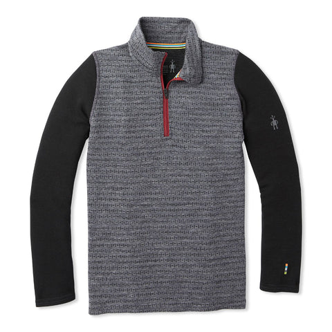 Smartwool merino 250 Base Layer Pattern Zip T - Kids