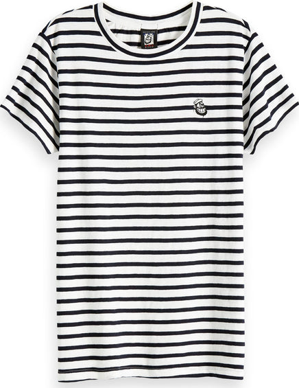 Scotch & Soda Striped T-Shirt - Brutus - Women's