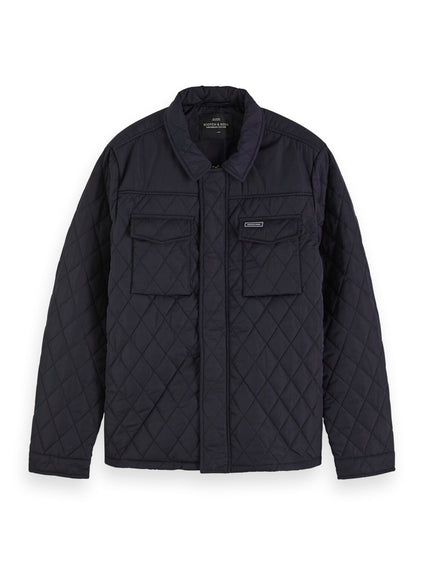 Scotch & Soda Quilted Shirt Jacket - Men's
