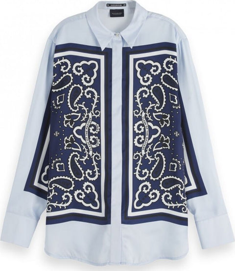 Scotch & Soda Bandana Print Shirt - Women's