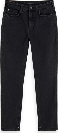 Scotch & Soda High Five - Black Butter High-Rise Slim Fit Jeans - Women's