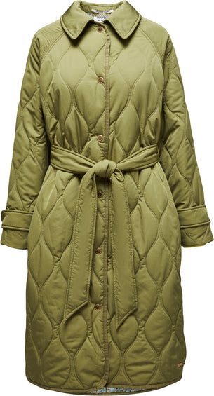 Scotch & Soda Long Quilted Jacket - Women's