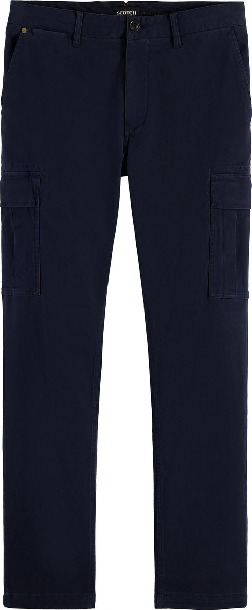 Scotch & Soda Stuart Regular Slim-Fit Organic Cotton Cargo Trousers ...