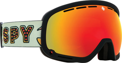 Spy Marshall Goggle - Taco Tuesday - HD Plus Bronze with Red Spectra Mirror Lens