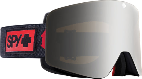 Spy Marauder Goggle - Nightrider Black - HD Plus Bronze with Silver Spectra Mirror Lens