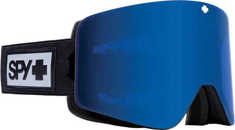Spy Marauder Goggle - Matte Black - HD Plus Rose with Dark Blue Spectra Mirror Lens