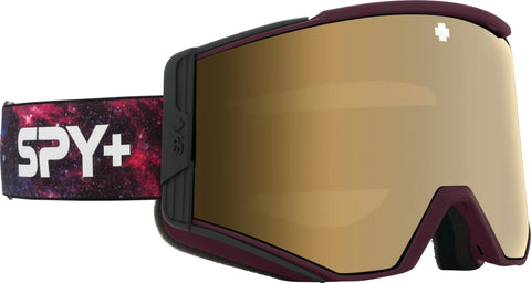 Spy Ace Goggle - Galaxy Purple - HD Plus Bronze with Gold Spectra Mirror Lens