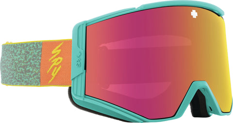 Spy Ace Goggle - Neon Pop - HD Plus Bronze with Pink Spectra Mirror Lens