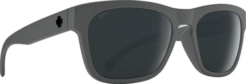 Spy Crossway Sunglasses - Matte Gray Frame - Gray Polar With Black Spectra Mirror Lens