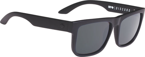 Spy Discord Sunglasses - Soft Matte Black Frame - Happy Gray Green Lens