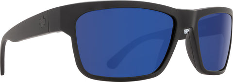 Spy Frazier Sunglasses - Matte Black - Happy Bronze Polarized with Blue Spectra Mirror Lens