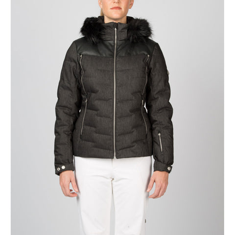 Spyder Women's Falline Real Fur Jacket