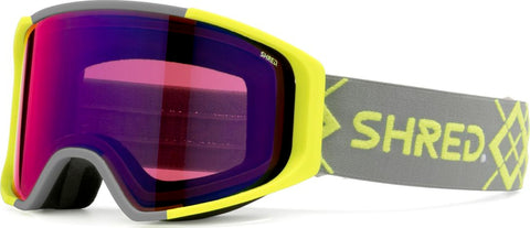 Shred Simplify+ Bigshow Yellow CBL Blast Mirror + CBL Sky Mirror Goggles