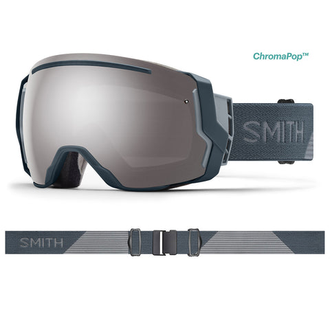 Smith Optics I/O Seven - Thunder Split - Chromapop Sun Platinum Mirror + Chromapop Storm Rose Flash Lens