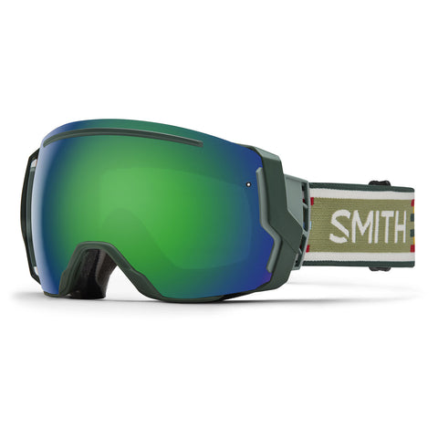 Smith Optics I/O 7 - Forest Woolrich - Green Sol-X + Red Sensor Lens