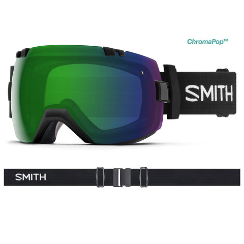 Smith Optics I/OX - Black - Chromapop Everyday Green Mirror + Chromapop Storm Rose Flash Lens