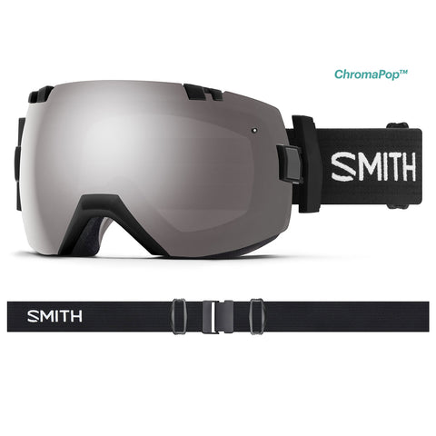 Smith Optics I/OX - Black - Chromapop Sun Platinum Mirror + Chromapop Storm Rose Flash Lens