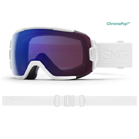 Smith Optics Vice - Whiteout - Chromapop Photochromic Rose Flash Lens