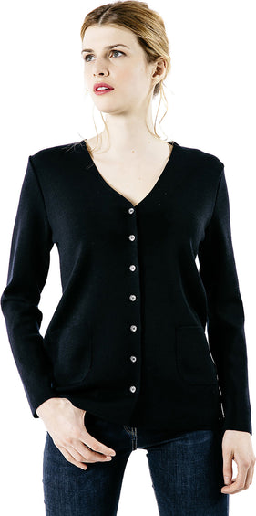 Saint James Blainville III rib knit cardigan - Women's