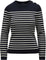 Saint James Maree II R Striped Sweater - Women's - Navy - Ecume