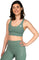 Saint-Lyon Bold Sports Bra - Women's - Aqua Green