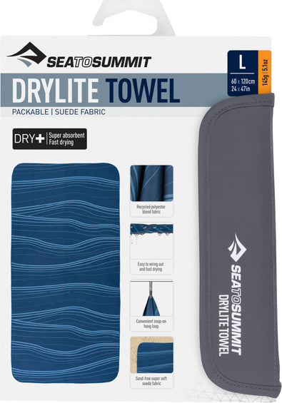 Sea to Summit Drylite Towel - Large 48 x 24 in