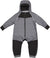 Stonz Rain Suit - Kids - Black - Heather Grey