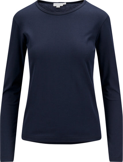 Sunspel Cotton Long Sleeve T-Shirt - Women's