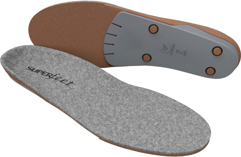Superfeet Designed Comfort Merino Grey Footbed - Unisex