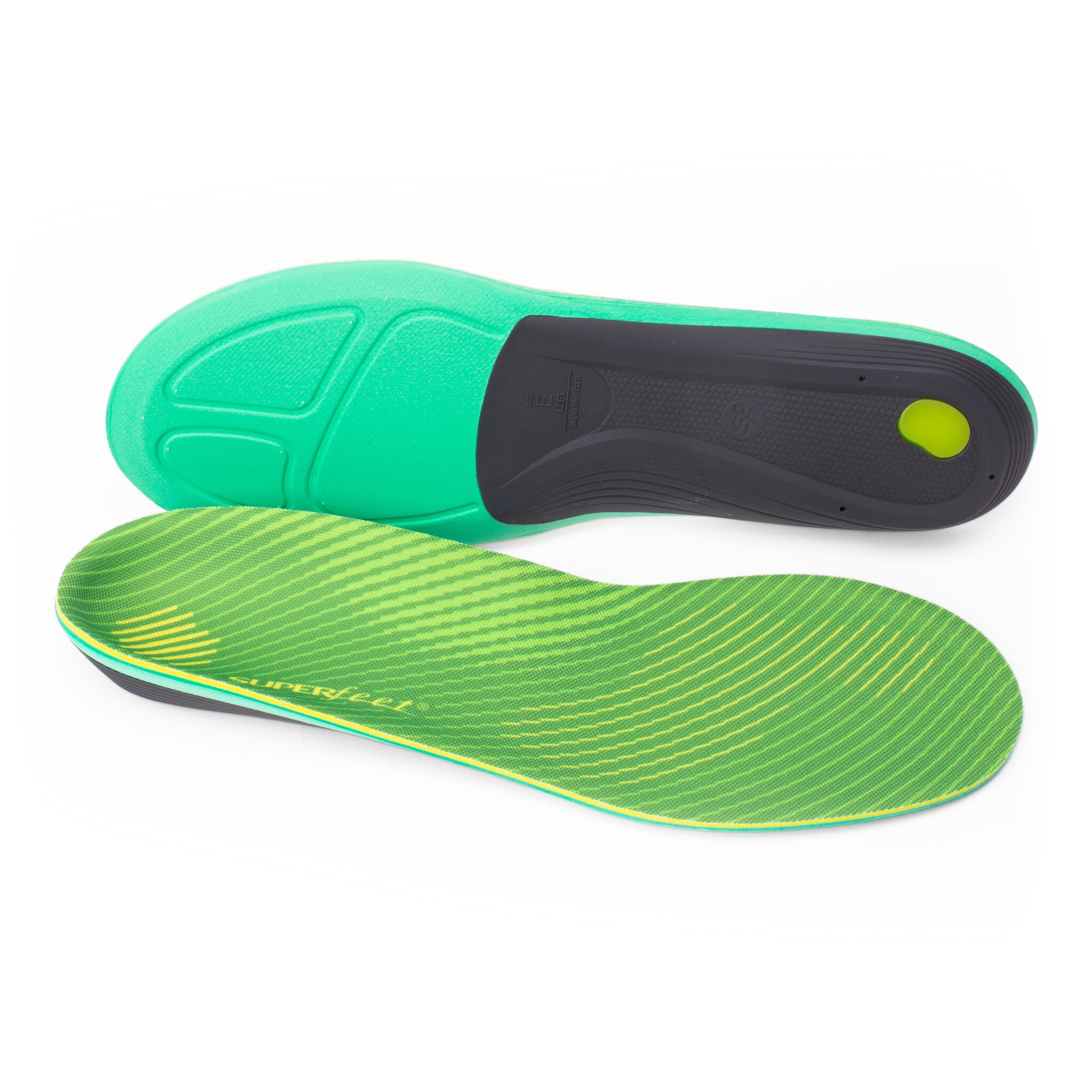 Superfeet Run Comfort Citron Footbed - Unisex | Altitude Sports