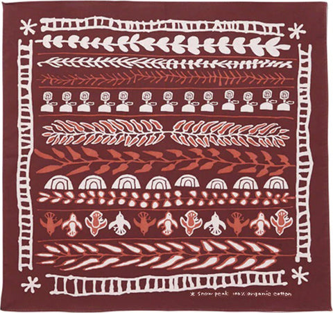 Snow Peak Organic Cotton Nordic Bandana