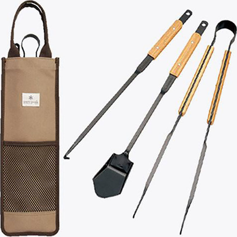 Snow Peak Fire Tool Set Altitude Sports