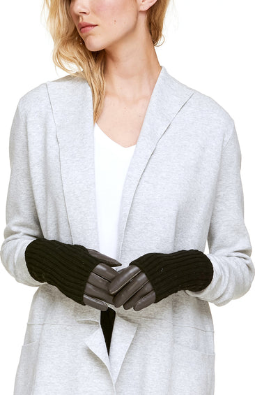 SOIA & KYO Women's Carmel Leather Gloves