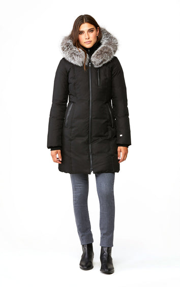 SOIA & KYO Christy-XN Down Coat - Fox Fur - Women's