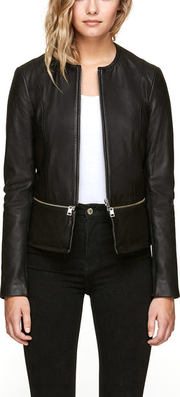 SOIA & KYO Heidi Leather Jacket - Women's