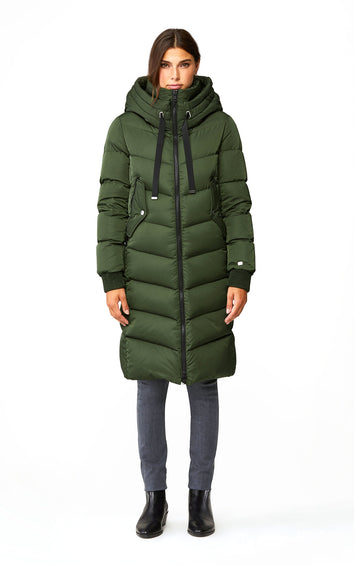 SOIA & KYO Rachela Hooded Down Coat - Women's