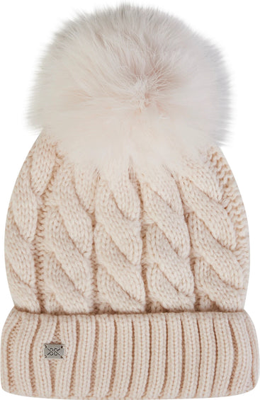 SOIA & KYO Amalie Beanie With Detachable Pompom - Women's