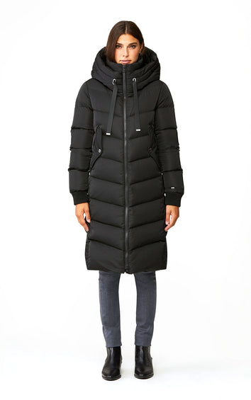 SOIA & KYO Rachela Hooded Down Coat - Women's