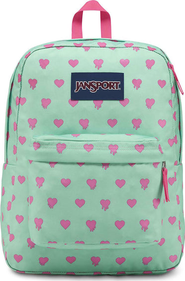 JanSport Superbreak 25L Backpack Cascade Bleeding Hearts