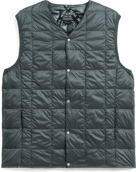 TAION V Neck Button Down Jacket - Men's