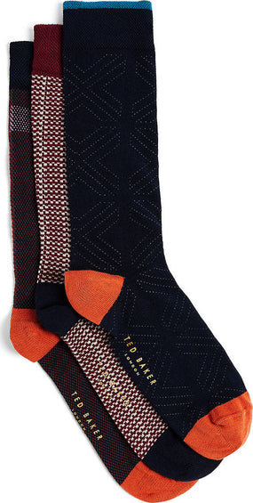 Ted Baker Redpack Three Pack Of Socks - Men's