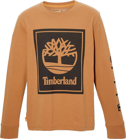 Timberland Long-Sleeve Logo T-Shirt - Men's
