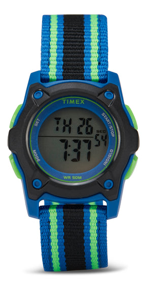 Timex Digital 35mm Watch with Double Layer Fabric Strap Watch - Kids
