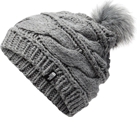 The North Face Triple Cable Fur Pom