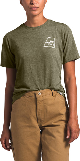 The North Face S/S Logo Marks Triblend Tee - Women's