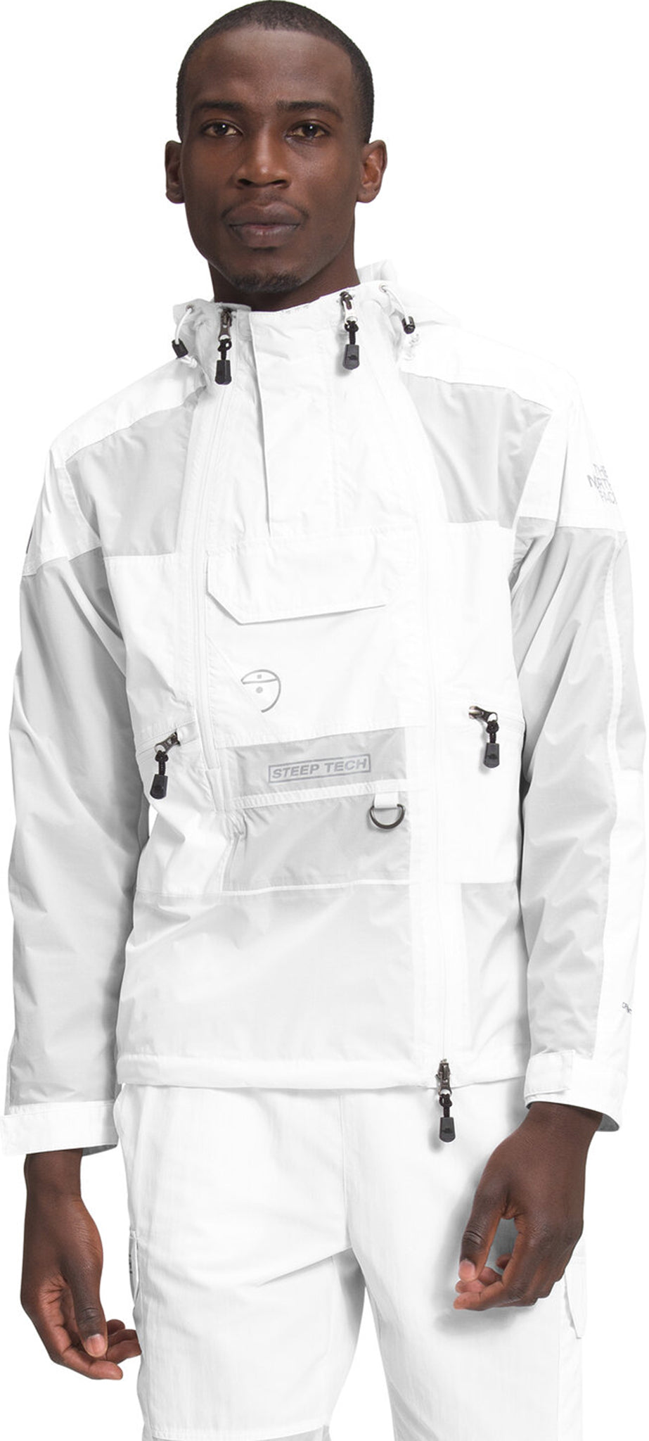 The North Face Steep tech Light rain jacket in white