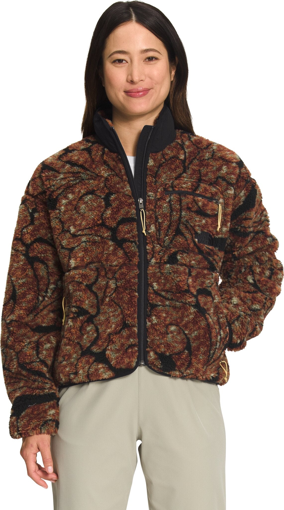 The North Face Men's Jacquard Pile Full Zip Jacket